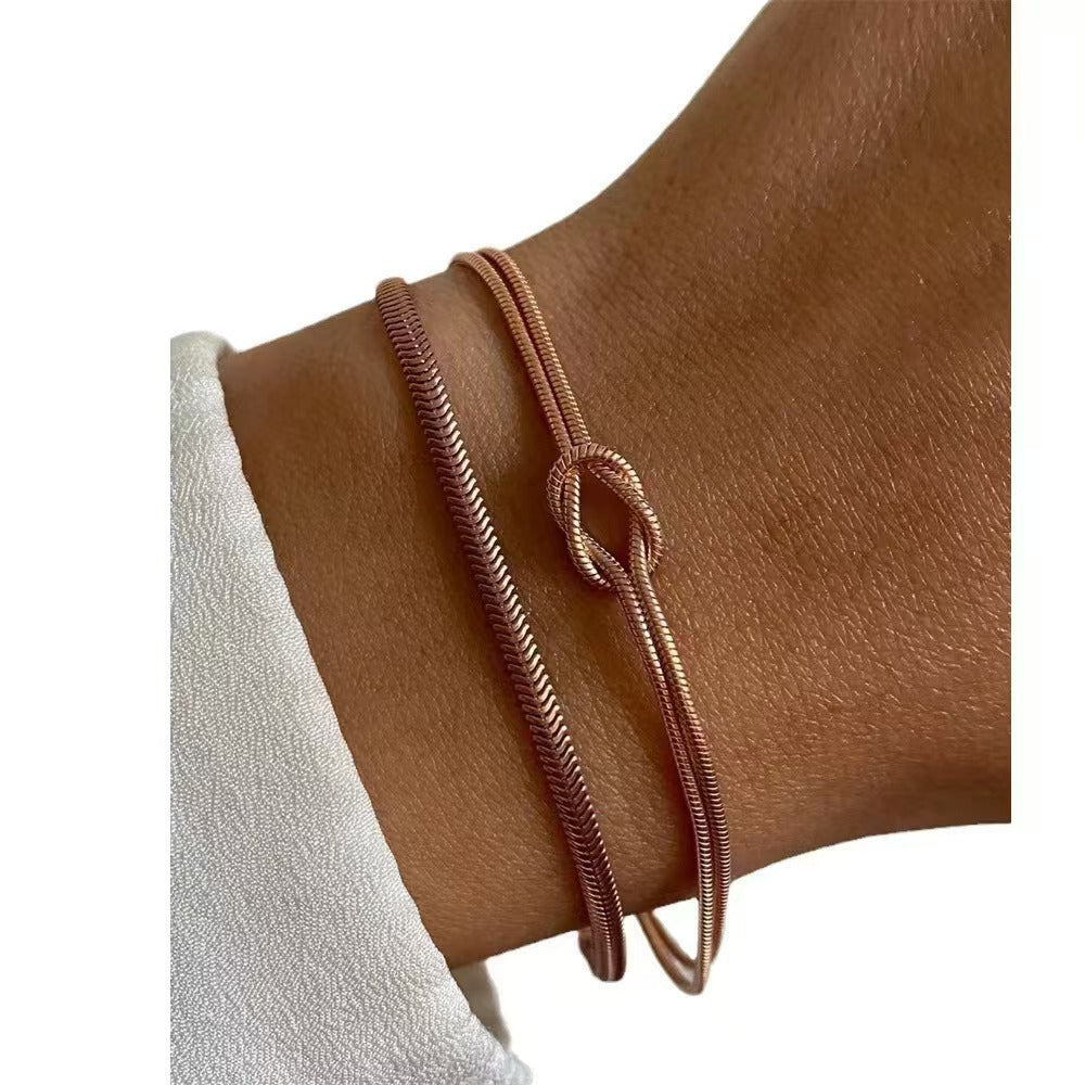 Liebesknoten - Knoten-Armband